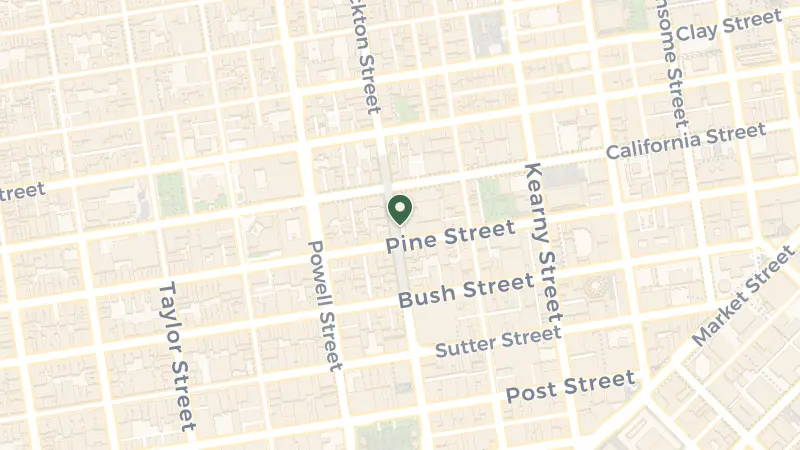 Map of 600 Stockton St, San Francisco, CA 94108, USA