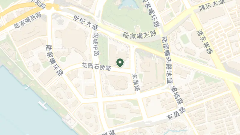 Map of 8 Shi Ji Da Dao, Lujiazui, Pu Dong Xin Qu, China, 200120