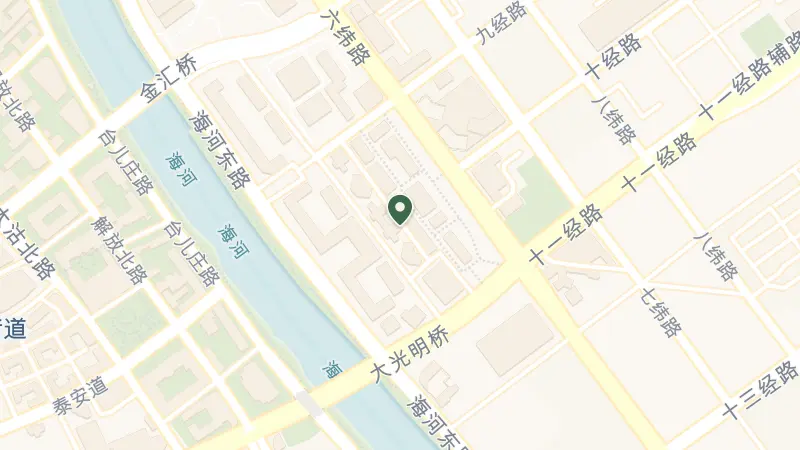 Map of No 167 Dagubei Road, Heping District, Tianjin, 天津市 China, 300040