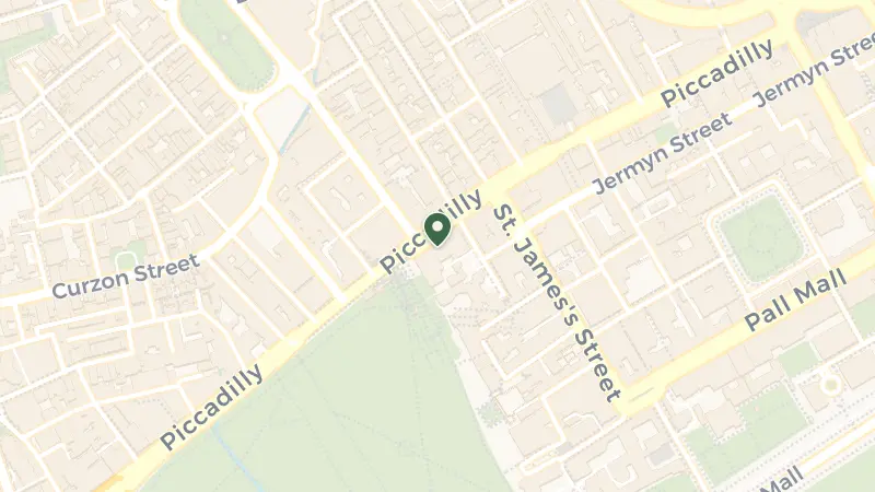 Map of 150 Piccadilly, London W1J 9BR, UK