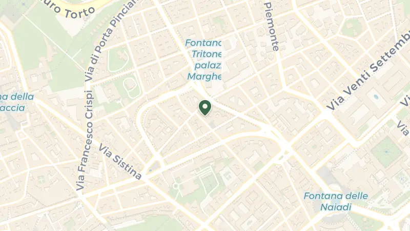 Map of Salita di S. Nicola da Tolentino, 14, 00187 Roma RM, Italy