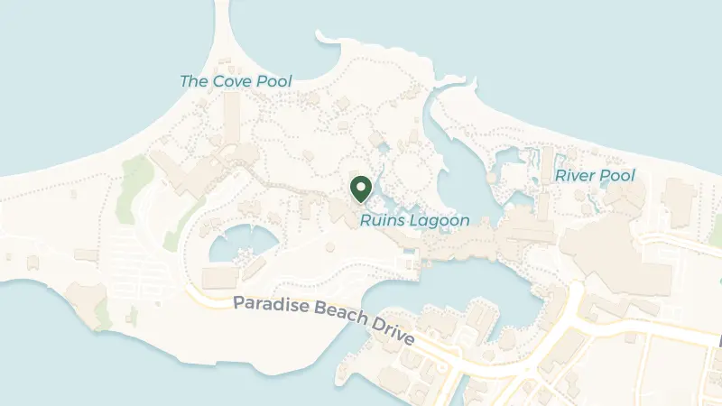Map of 1 Casino Drive, Paradise Island, The Bahamas