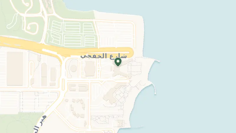 Map of Doha, Qatar