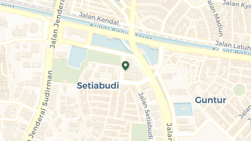 Map of Rajawali Place Jakarta, Jl. H. R. Rasuna Said Selatan No.Kav. B, RT.5/RW.4, Kuningan, Kecamatan Setiabudi, Kota Jakarta Selatan, Daerah Khusus Ibukota Jakarta 12910, Indonesia