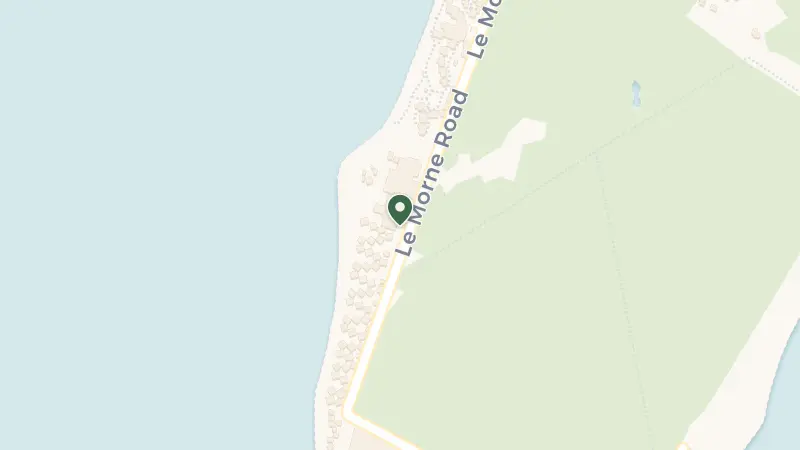 Map of Coastal Road Le Morne Peninsula MU, Le Morne 91102, Mauritius