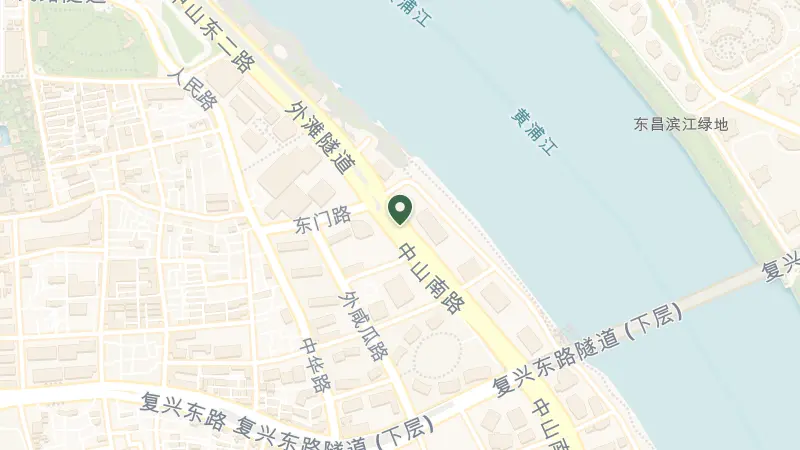 Map of Dong 2nd East Road, 538 Zhong Shan Lu, 四牌楼 Huang Pu Qu, Shang Hai Shi, China, 200010
