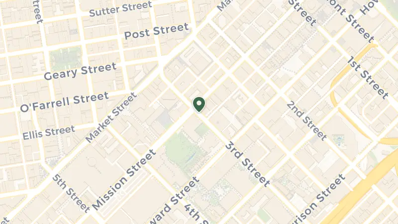 Map of 125 3rd St, San Francisco, CA 94103, United States