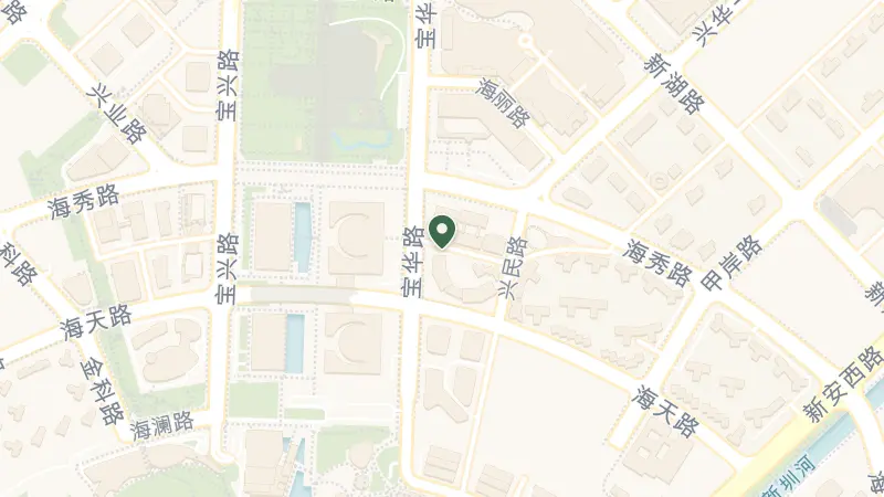 Map of 1088 Xing Ye Lu, Bao An Qu, No, Guang Dong Sheng, China, 518101