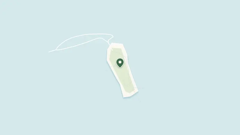 Map of Huruvalhi Island, Maldives