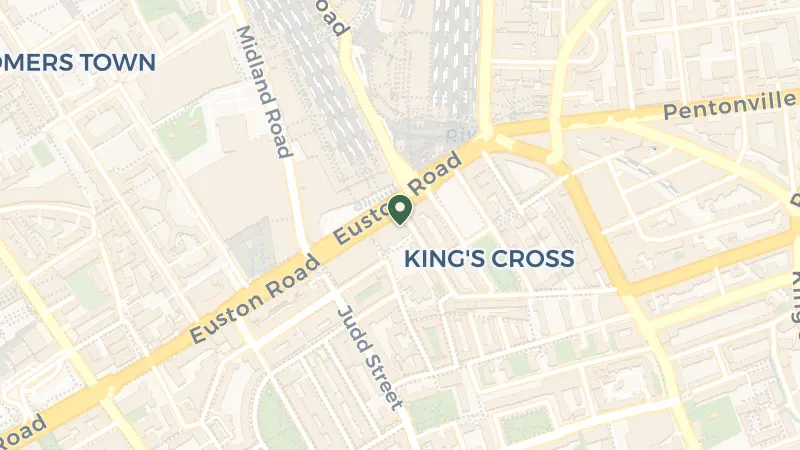 Map of 10 Argyle St, London WC1H 8EG, UK