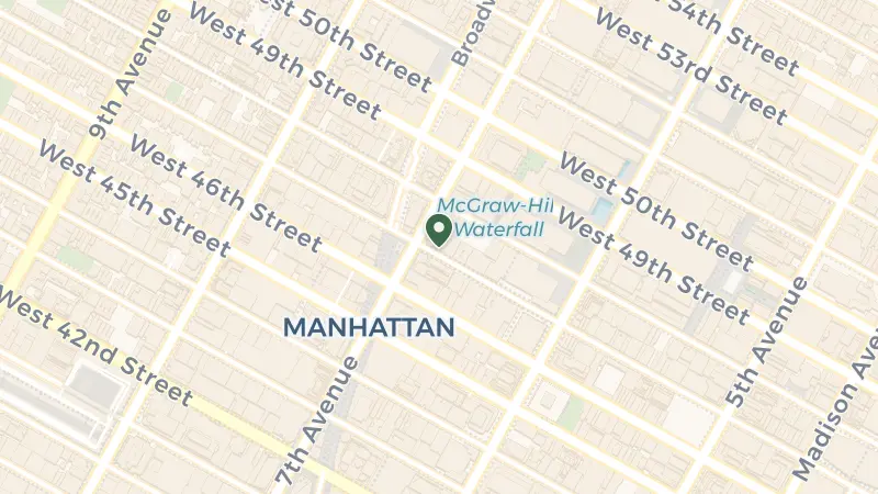 Map of 701 7th Ave, New York, NY 10036, USA