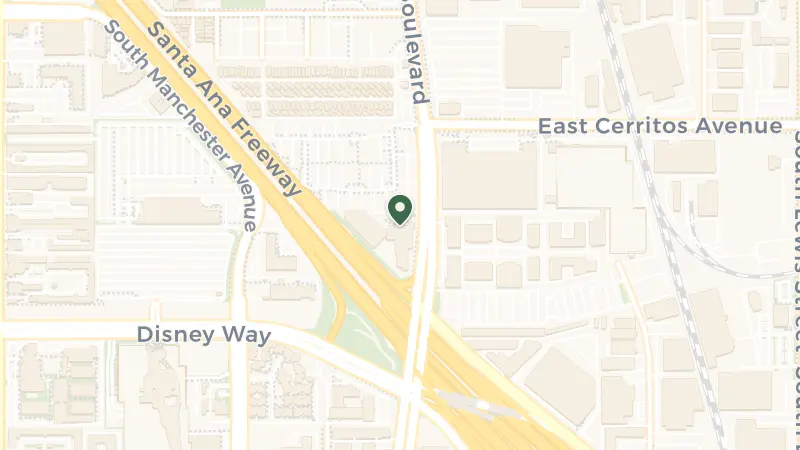 Map of 1601 S Anaheim Blvd, Anaheim, CA 92805, USA