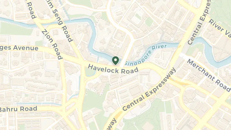 Map of 320 Havelock Rd, Singapore 169628