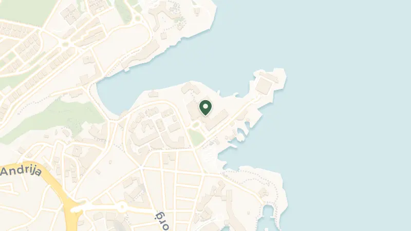 Map of Dragonara Road St. Julian's, St Julian's STJ 3143, Malta