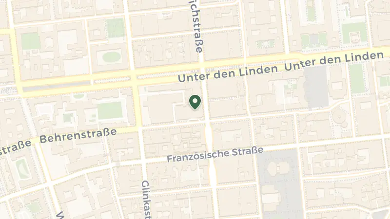 Map of Friedrichstraße 158-164, 10117 Berlin, Germany