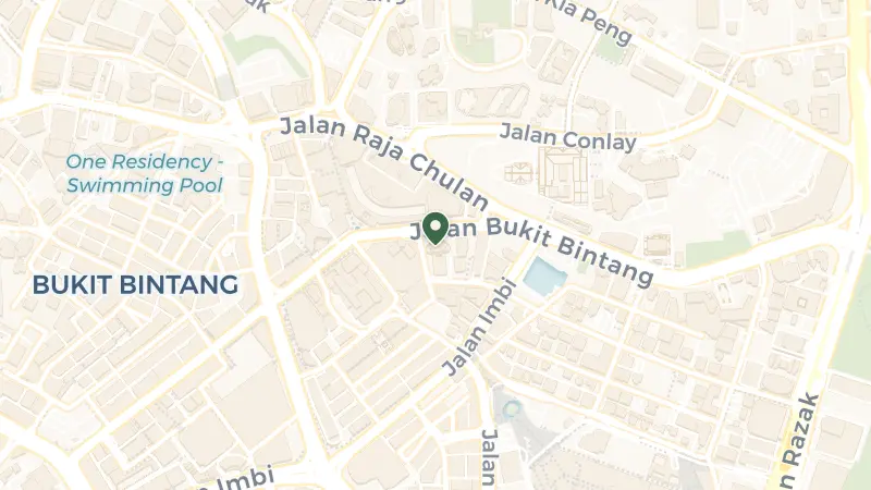 Map of 199, Jln Bukit Bintang, Bukit Bintang, 55100 Kuala Lumpur, Wilayah Persekutuan Kuala Lumpur, Malaysia