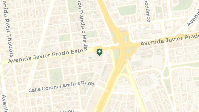 Map of Av. las Begonias 450, San Isidro 00027, Peru