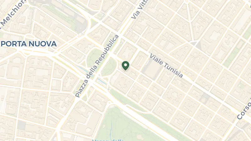Map of Piazza della Repubblica, 20, 20124 Milano MI, Italy