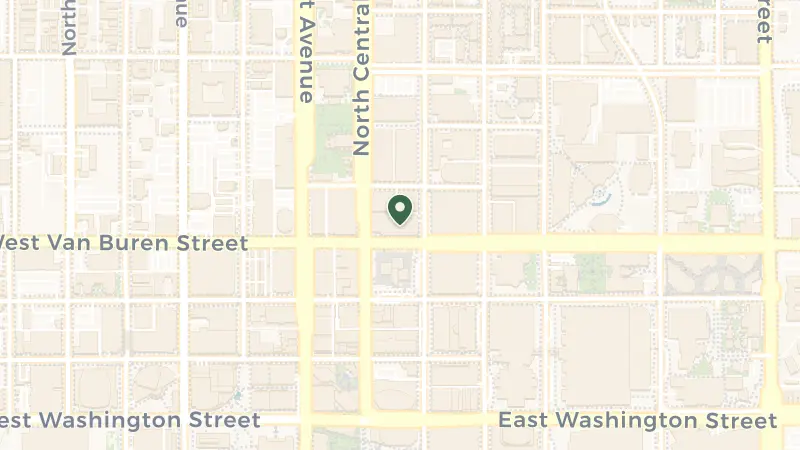 Map of 333 N Central Ave, Phoenix, AZ 85004, USA