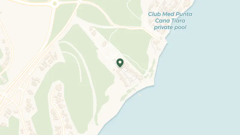 Map of GJQV+H5H Playa Blanca At Puntacana Resort & Club, Punta Cana 23300, Dominican Republic