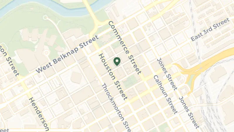 Map of 200 Main St, Fort Worth, TX 76102, USA