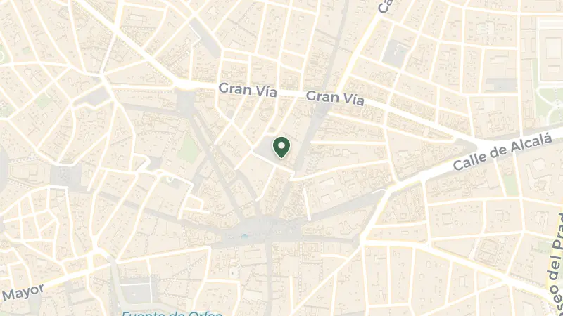 Map of Pl. del Carmen, Centro, 28013 Madrid, Spain