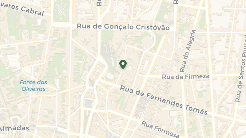 Map of R. do Bonjardim 564, 4000-118 Porto, Portugal