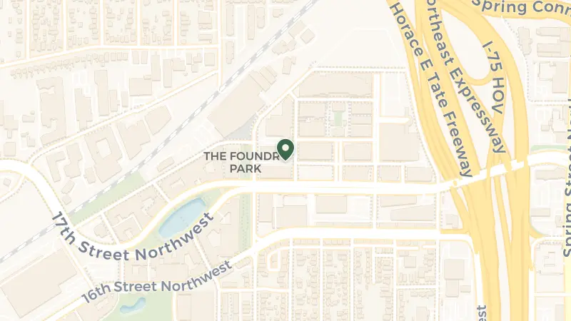 Map of 361 17th St NW, Atlanta, GA 30363, USA