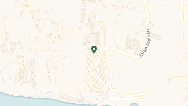 Map of Jl. Melasti, Ungasan, Kec. Kuta Sel., Kabupaten Badung, Bali 80364, Indonesia