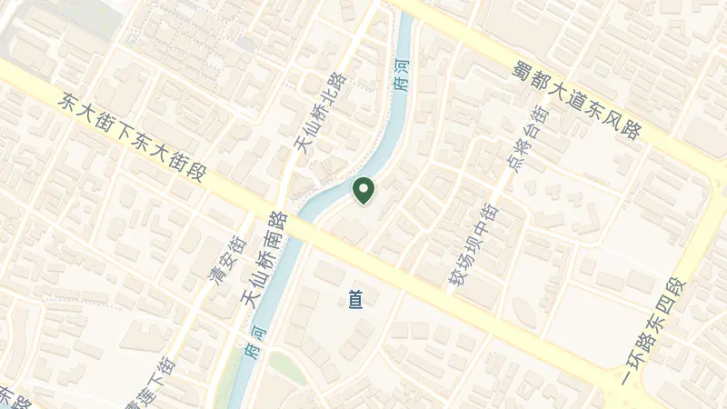 Map of 邮编号, 81 Bi Tie Shi Jie, Jin Jiang Qu, Cheng Du Shi, Si Chuan Sheng, China, 610021