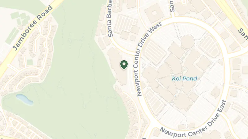 Map of 900 Newport Center Dr, Newport Beach, CA 92660, USA