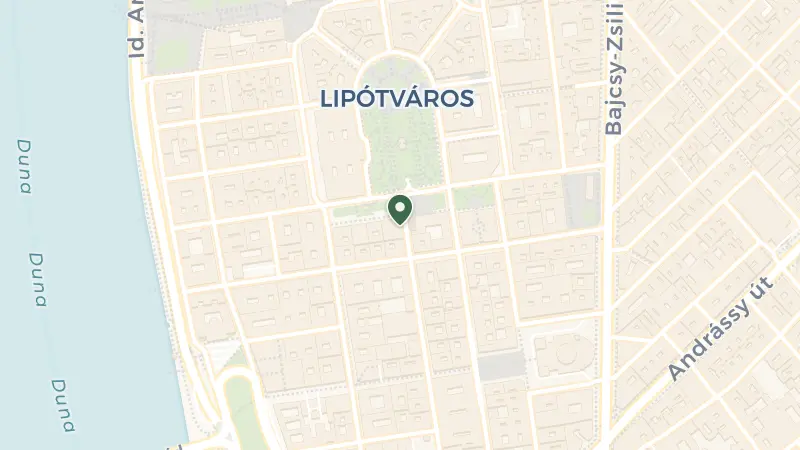Map of Budapest, Október 6. u. 26, 1051 Hungary
