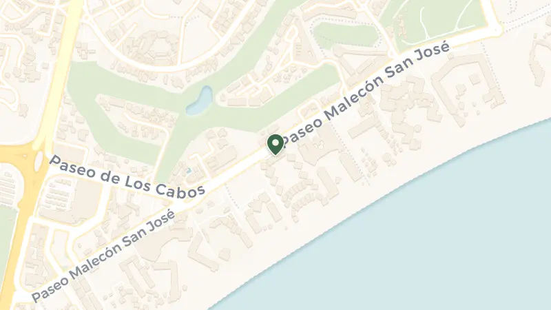 Map of P.º Mal. San José Lote 8, Zona Hotelera, 23405 San José del Cabo, B.C.S., Mexico