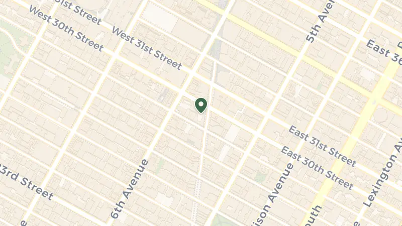 Map of 1227 Broadway, New York, NY 10001, USA