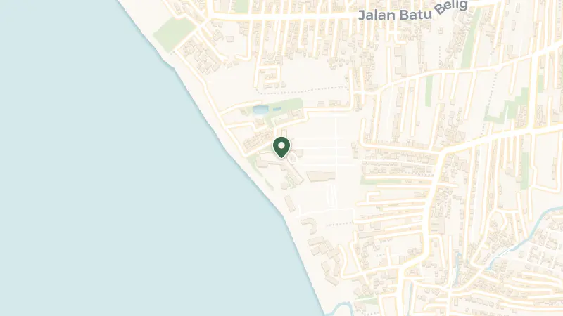 Map of Jl. Petitenget, Kerobokan Kelod, Kec. Kuta Utara, Kabupaten Badung, Bali 80361, Indonesia