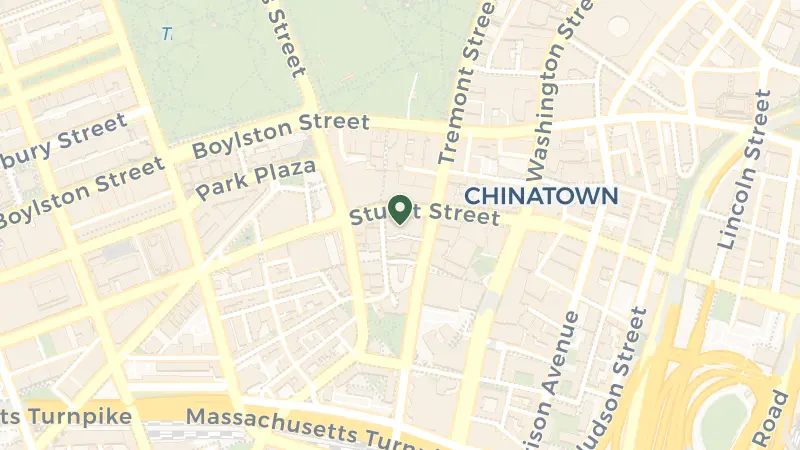 Map of 100 Stuart St, Boston, MA 02116, USA
