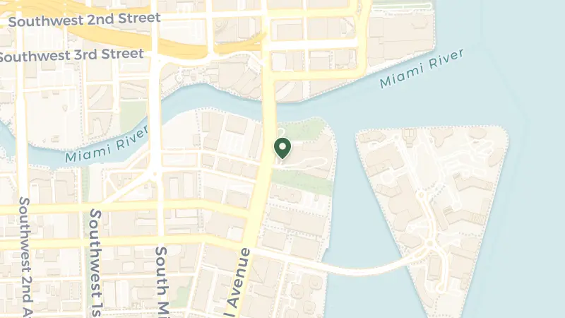 Map of 485 Brickell Ave, Miami, FL 33131, USA