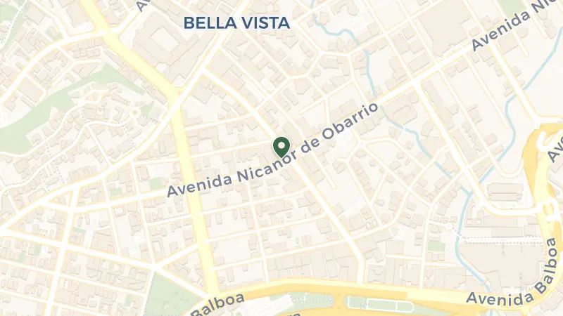 Map of 80809, C. 50, Panamá, Provincia de Panamá, Panama