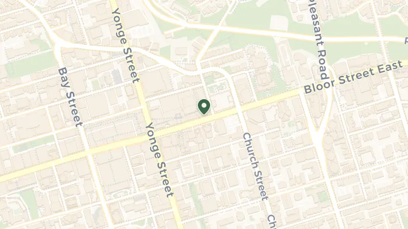 Map of 90 Bloor St E, Toronto, ON M4W 1A7, Canada