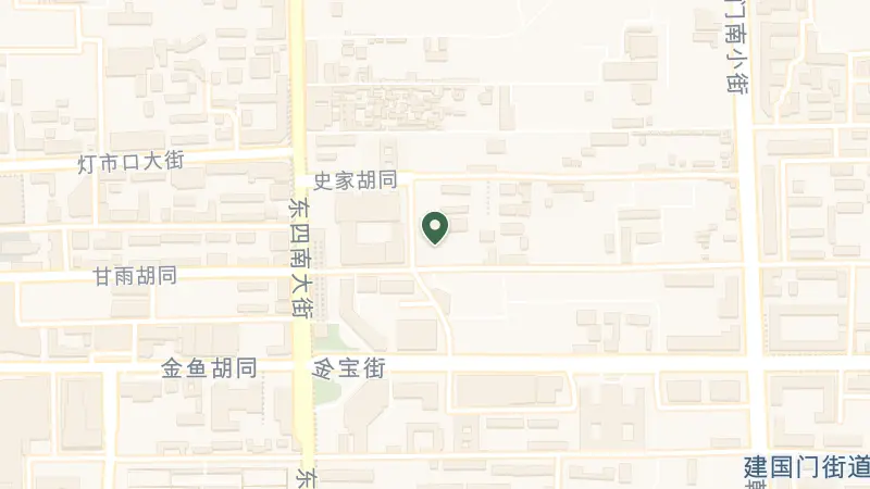 Map of 5-15 Jin Yu Hu Tong, Dong Cheng Qu, Bei Jing Shi, China, 100006