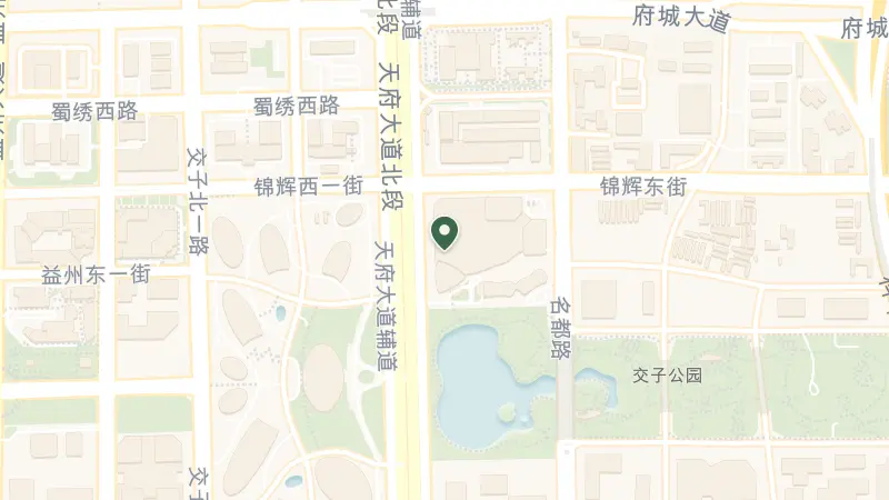 Map of 1199 Tian Fu Da Dao Bei Duan, Wu Hou Qu, Cheng Du Shi, Si Chuan Sheng, China, 610094