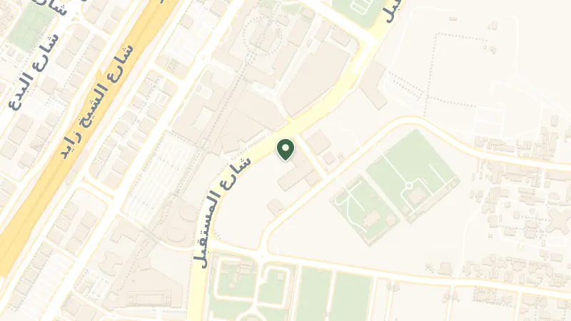 Map of Burj Daman - Al Mustaqbal St - Zaa'beel Second - DIFC - Dubai - United Arab Emirates