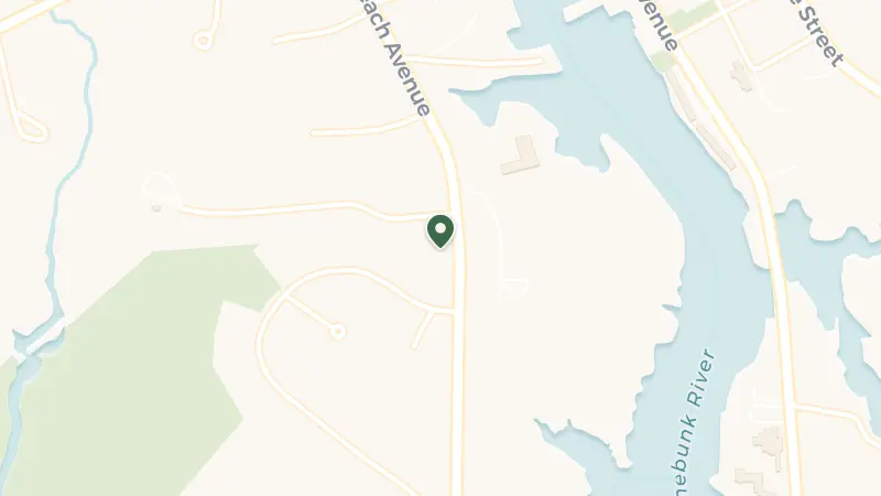 Map of 37 Beach Ave, Kennebunk, ME 04043, USA