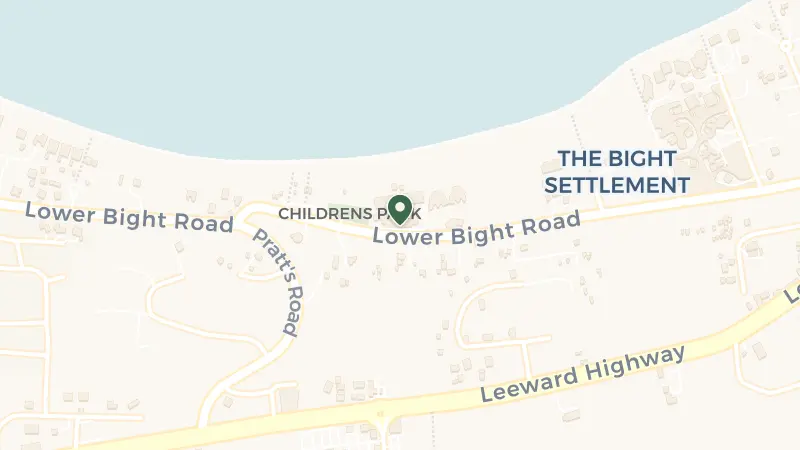Map of British West Indies, 218 Lower Bight Rd, The Bight Settlement TKCA 1ZZ, Turks and Caicos Islands