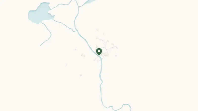 Map of A35, Moremi Game Reserve, Masarwa, Botswana