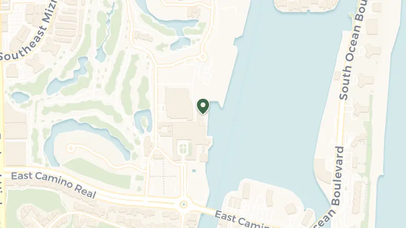 Map of 505 E Camino Real, Boca Raton, FL 33432, USA