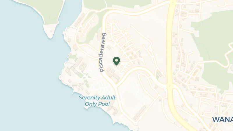 Map of Piscadera Bay z/n, Willemstad, Curaçao